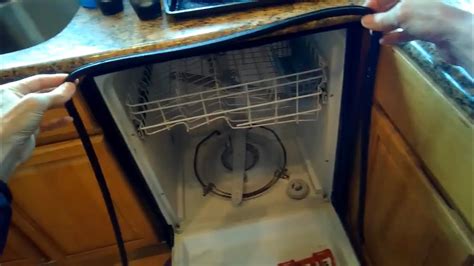 dishwasher leaks from bottom